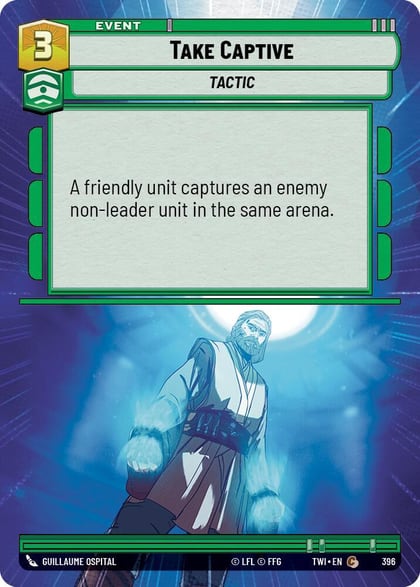 Take Captive (Hyperspace), Twilight of the Republic 396