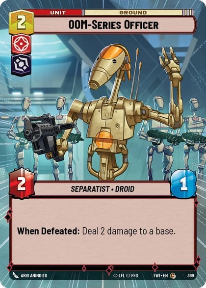 OOM-Series Officer (Hyperspace), Twilight of the Republic 399