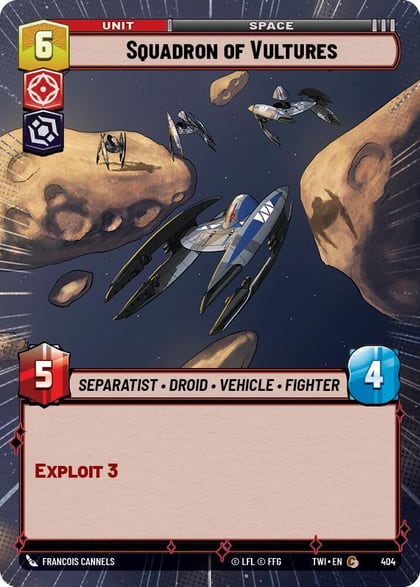 Squadron of Vultures (Hyperspace), Twilight of the Republic 404