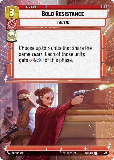 Bold Resistance (Hyperspace), Twilight of the Republic 420