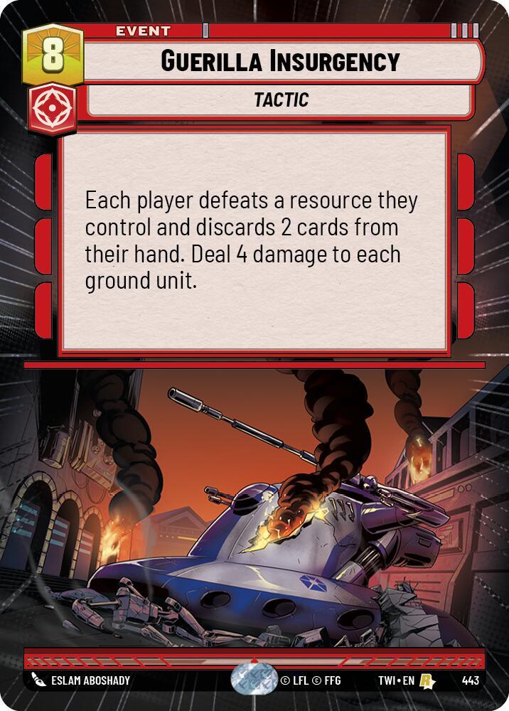 Guerilla Insurgency (Hyperspace), Twilight of the Republic 443