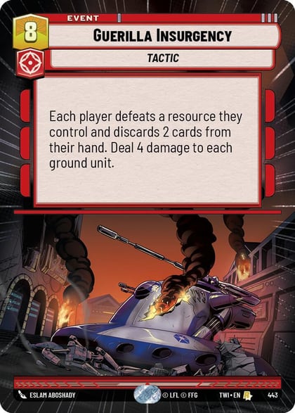 Guerilla Insurgency (Hyperspace), Twilight of the Republic 443