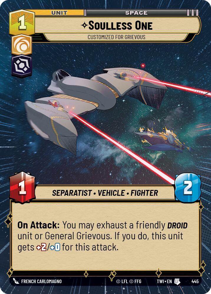 Soulless One - Customized for Grievous (Hyperspace), Twilight of the Republic 445
