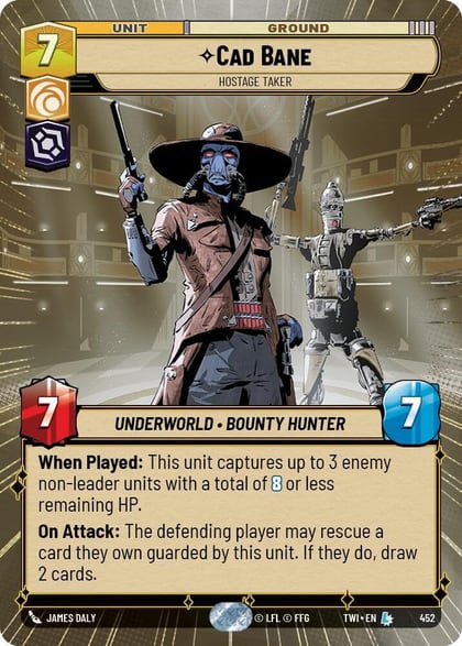 Cad Bane - Hostage Taker (Hyperspace), Twilight of the Republic 452