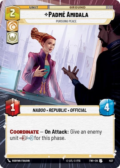 Padmé Amidala - Pursuing Peace (Hyperspace), Twilight of the Republic 457