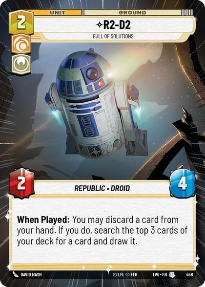 R2-D2 - Full of Solutions (Hyperspace), Twilight of the Republic 458