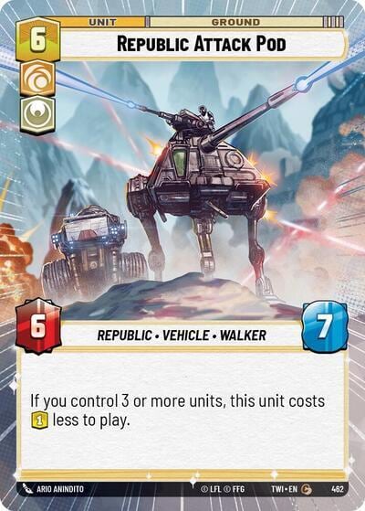 Republic Attack Pod (Hyperspace), Twilight of the Republic 462