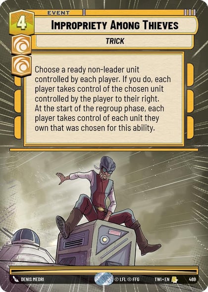 Impropriety Among Thieves (Hyperspace), Twilight of the Republic 469