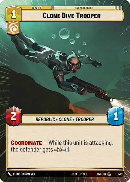 Clone Dive Trooper (Hyperspace), Twilight of the Republic 470