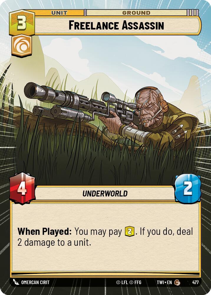 Freelance Assassin (Hyperspace), Twilight of the Republic 477