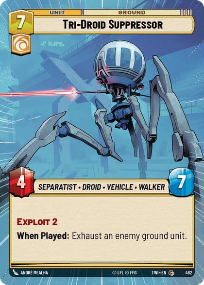 Tri-Droid Suppressor (Hyperspace), Twilight of the Republic 482