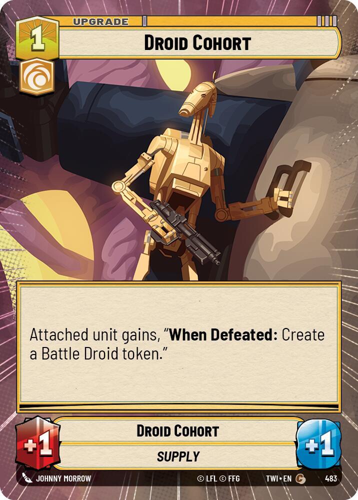 Droid Cohort (Hyperspace), Twilight of the Republic 483