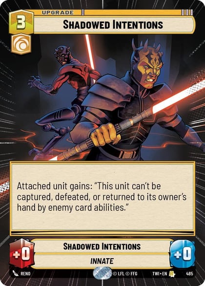 Shadowed Intentions (Hyperspace), Twilight of the Republic 485