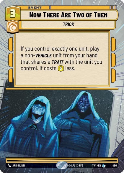 Now There Are Two of Them (Hyperspace), Twilight of the Republic 490