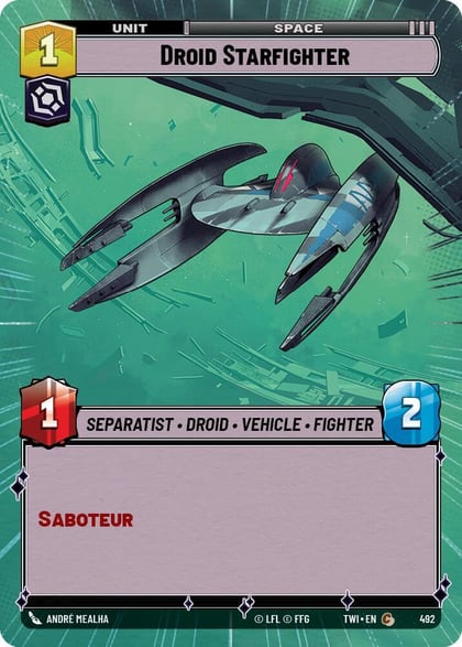 Droid Starfighter (Hyperspace), Twilight of the Republic 492