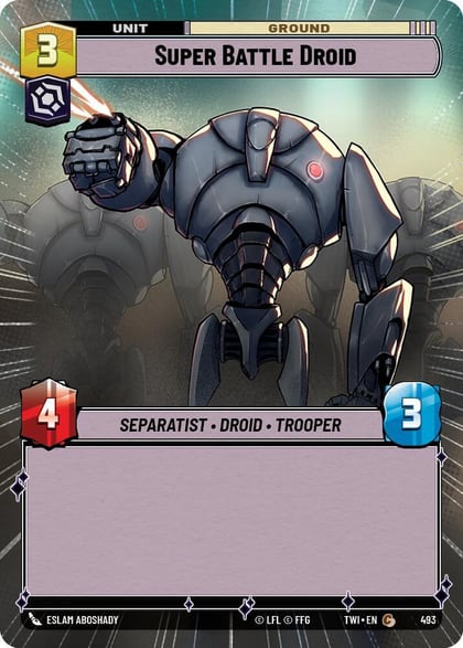 Super Battle Droid (Hyperspace), Twilight of the Republic 493