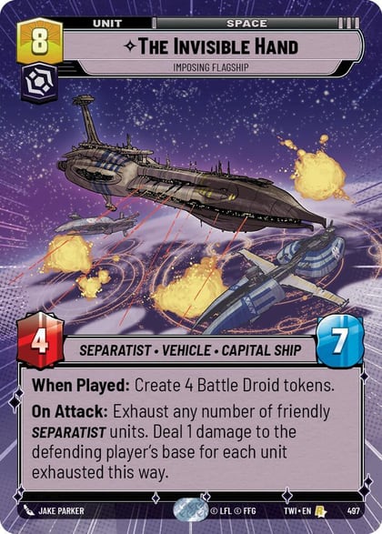 The Invisible Hand - Imposing Flagship (Hyperspace), Twilight of the Republic 497