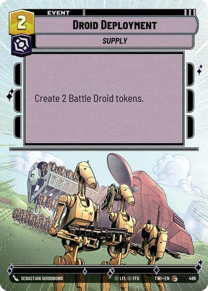Droid Deployment (Hyperspace), Twilight of the Republic 499