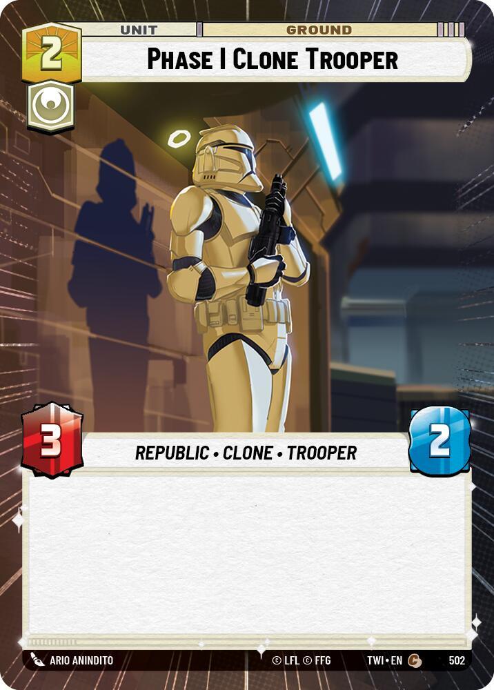 Phase I Clone Trooper (Hyperspace), Twilight of the Republic 502