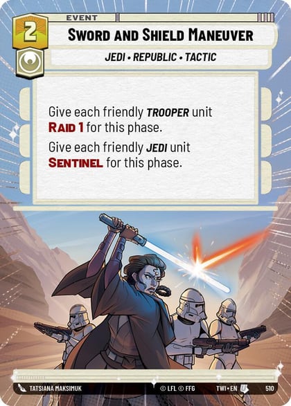 Sword and Shield Maneuver (Hyperspace), Twilight of the Republic 510