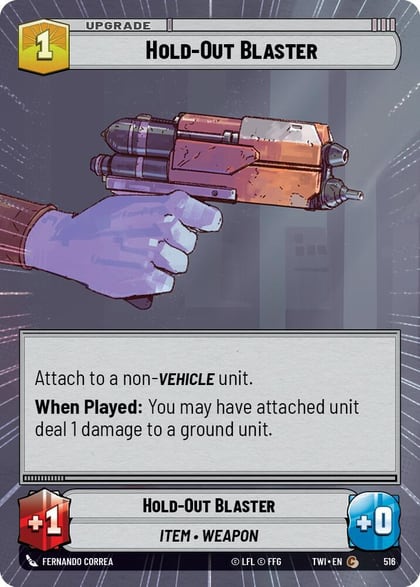 Hold-Out Blaster (Hyperspace), Twilight of the Republic 516