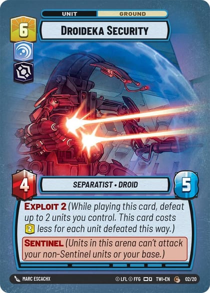 Droideka Security, Twilight of the Republic: Weekly Play Promos 02/20