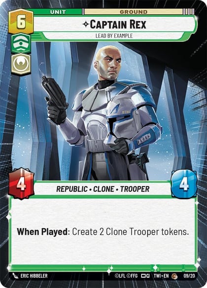 Captain Rex - Lead by Example (Hyperspace), Twilight of the Republic: Weekly Play Promos 09/20