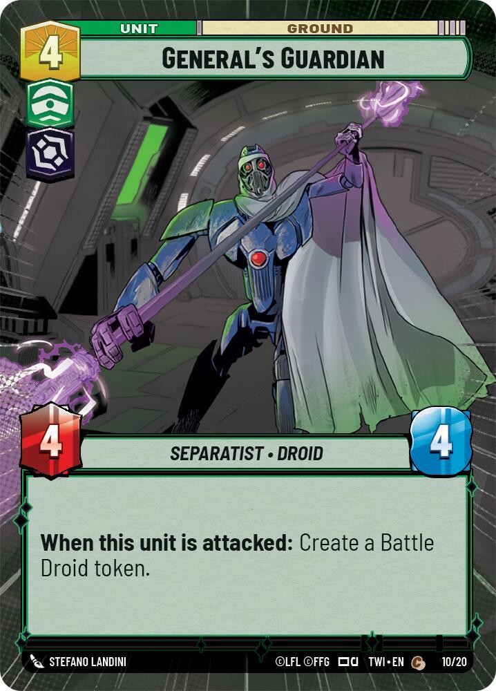 General's Guardian (Hyperspace), Twilight of the Republic: Weekly Play Promos 10/20