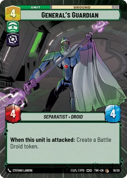 General's Guardian (Hyperspace), Twilight of the Republic: Weekly Play Promos 10/20