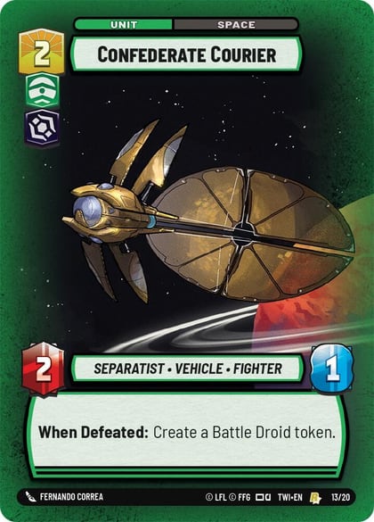 Confederate Courier, Twilight of the Republic: Weekly Play Promos 13/20