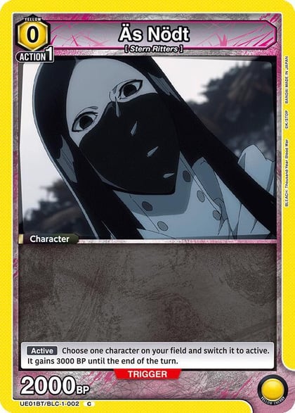 As Nodt (002), UE01BT: BLEACH: Thousand-Year Blood War UE01BT/BLC-1-002