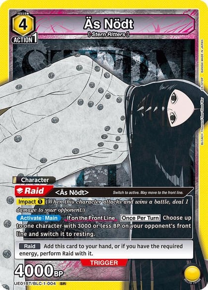 As Nodt (004), UE01BT: BLEACH: Thousand-Year Blood War UE01BT/BLC-1-004