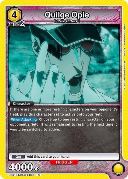 Quilge Opie (006), UE01BT: BLEACH: Thousand-Year Blood War UE01BT/BLC-1-006