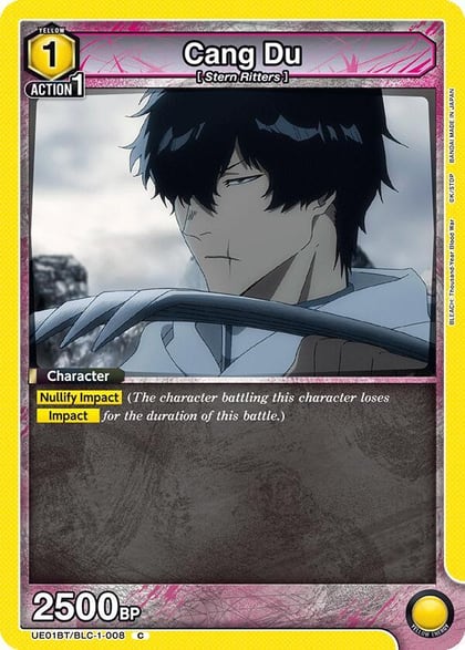 Cang Du, UE01BT: BLEACH: Thousand-Year Blood War UE01BT/BLC-1-008