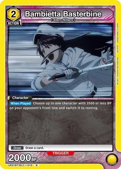 Bambietta Basterbine (013), UE01BT: BLEACH: Thousand-Year Blood War UE01BT/BLC-1-013