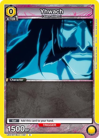 Yhwach (021), UE01BT: BLEACH: Thousand-Year Blood War UE01BT/BLC-1-021