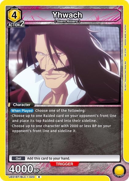 Yhwach (023), UE01BT: BLEACH: Thousand-Year Blood War UE01BT/BLC-1-023