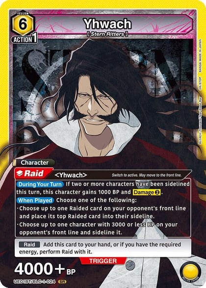 Yhwach (024), UE01BT: BLEACH: Thousand-Year Blood War UE01BT/BLC-1-024