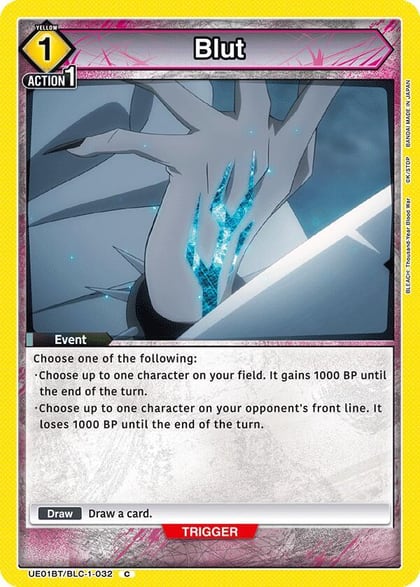 Blut, UE01BT: BLEACH: Thousand-Year Blood War UE01BT/BLC-1-032