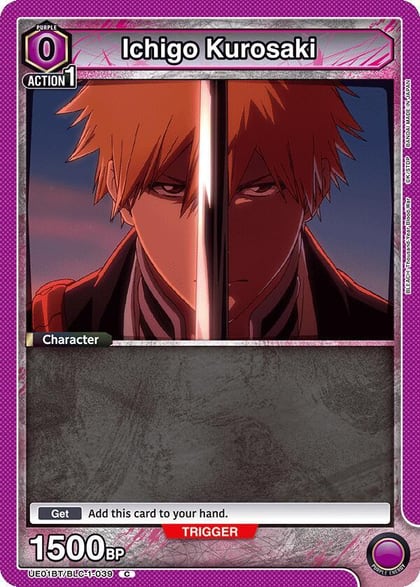 Ichigo Kurosaki (039), UE01BT: BLEACH: Thousand-Year Blood War UE01BT/BLC-1-039