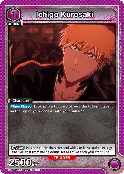 Ichigo Kurosaki (040), UE01BT: BLEACH: Thousand-Year Blood War UE01BT/BLC-1-040