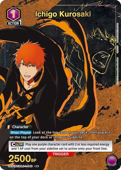 Ichigo Kurosaki (040) (R*), UE01BT: BLEACH: Thousand-Year Blood War UE01BT/BLC-1-040