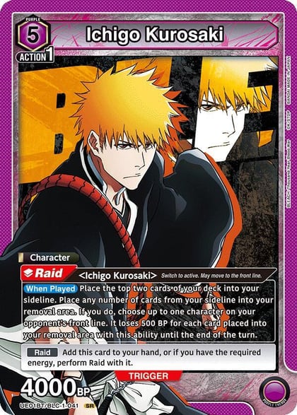 Ichigo Kurosaki (041), UE01BT: BLEACH: Thousand-Year Blood War UE01BT/BLC-1-041