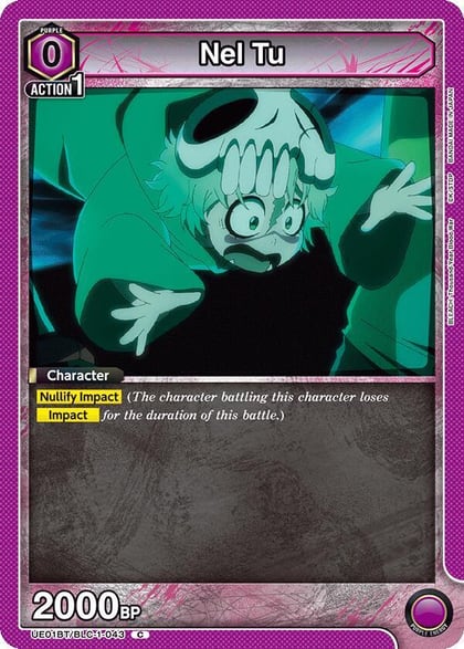 Nel Tu, UE01BT: BLEACH: Thousand-Year Blood War UE01BT/BLC-1-043