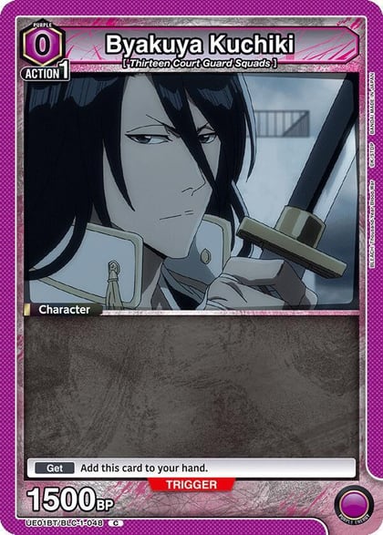Byakuya Kuchiki (048), UE01BT: BLEACH: Thousand-Year Blood War UE01BT/BLC-1-048