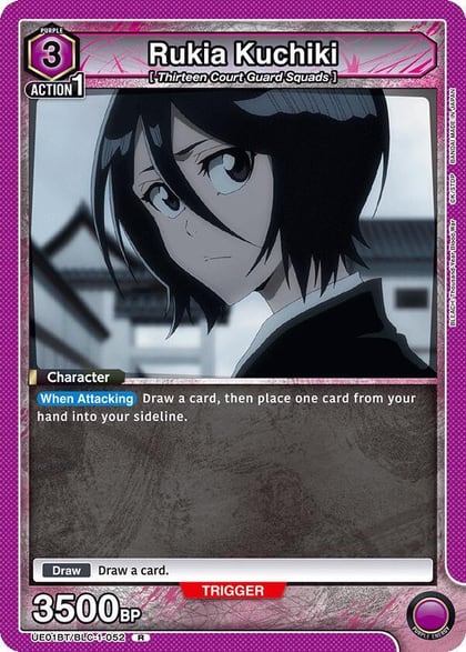Rukia Kuchiki (052), UE01BT: BLEACH: Thousand-Year Blood War UE01BT/BLC-1-052