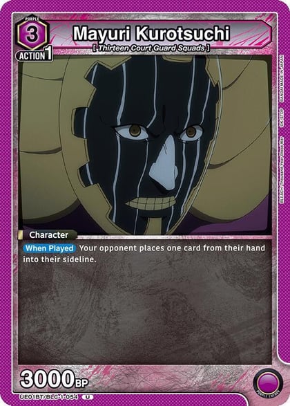 Mayuri Kurotsuchi, UE01BT: BLEACH: Thousand-Year Blood War UE01BT/BLC-1-054