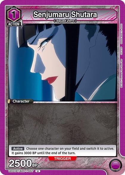 Senjumaru Shutara, UE01BT: BLEACH: Thousand-Year Blood War UE01BT/BLC-1-057