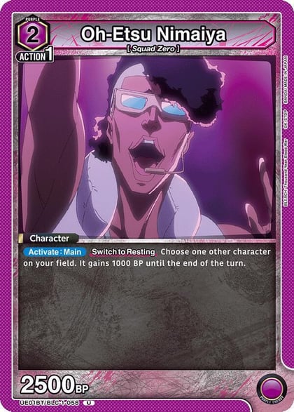 Oh-Etsu Nimaiya, UE01BT: BLEACH: Thousand-Year Blood War UE01BT/BLC-1-058