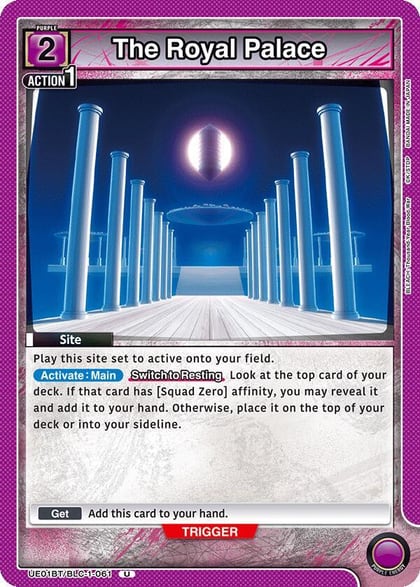 The Royal Palace, UE01BT: BLEACH: Thousand-Year Blood War UE01BT/BLC-1-061